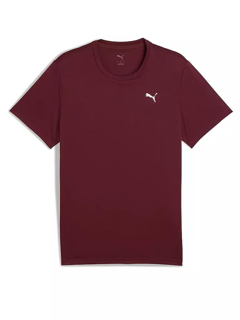 PUMA | Camiseta de fitness Essential para hombre | Rojo oscuro