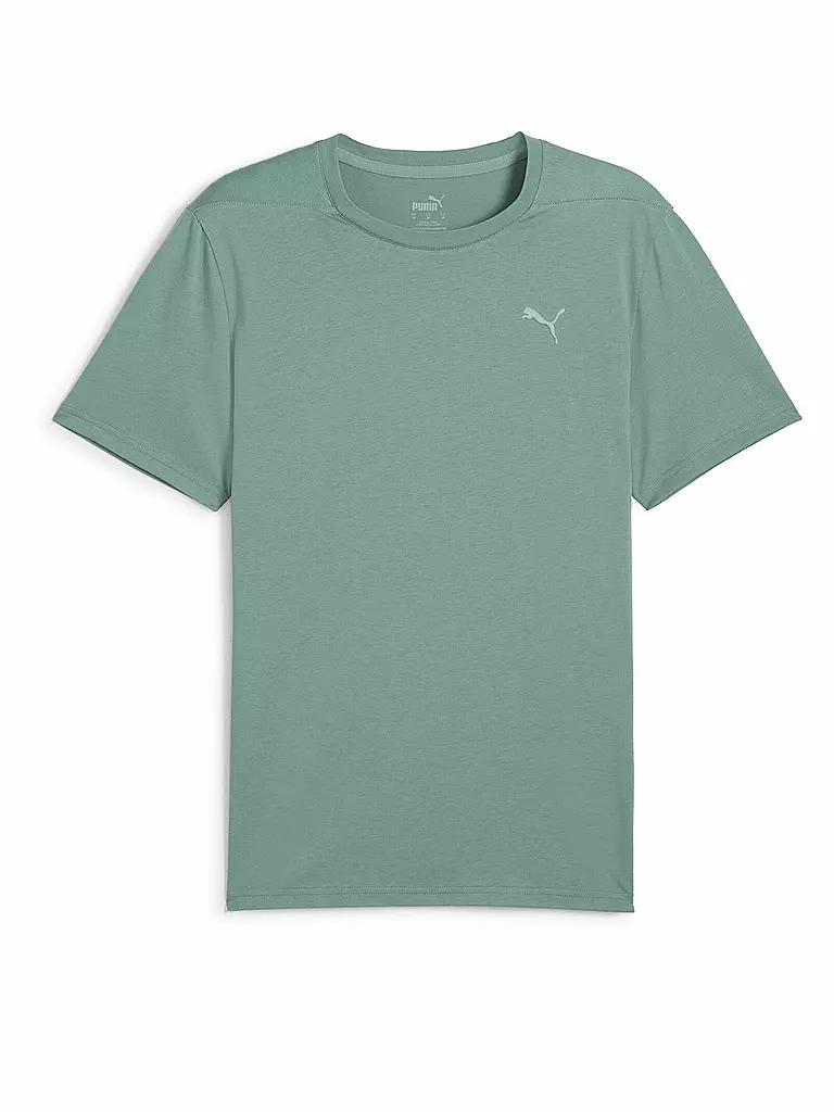 PUMA | Camiseta de fitness Move Triblend para hombre | Verde claro
