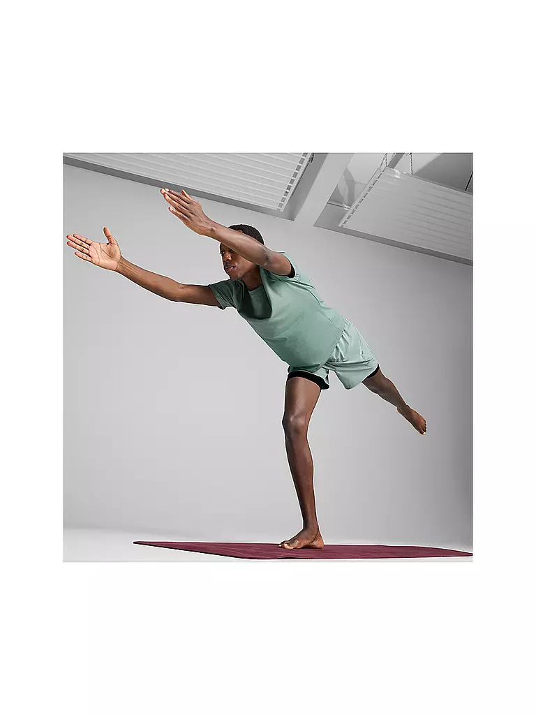 PUMA | Camiseta de fitness Move Triblend para hombre | Verde claro