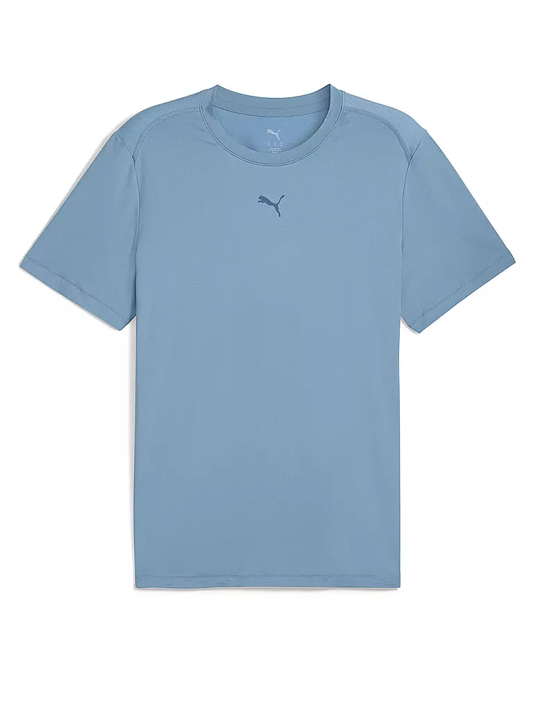PUMA | Camiseta de fitness para hombre CLOUDSPUN BRANDED | Azul claro