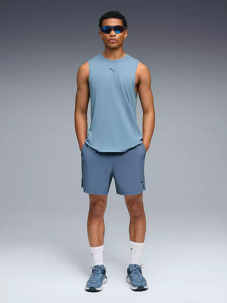 PUMA | Camiseta de fitness para hombre CLOUDSPUN | Azul claro
