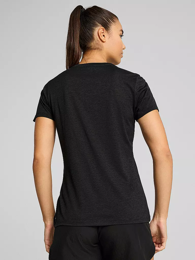 PUMA | Camiseta de fitness para mujer Essential Heather Logo |