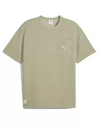 PUMA | Camiseta de hombre CLASS Relaxed Pinnacle | Verde claro