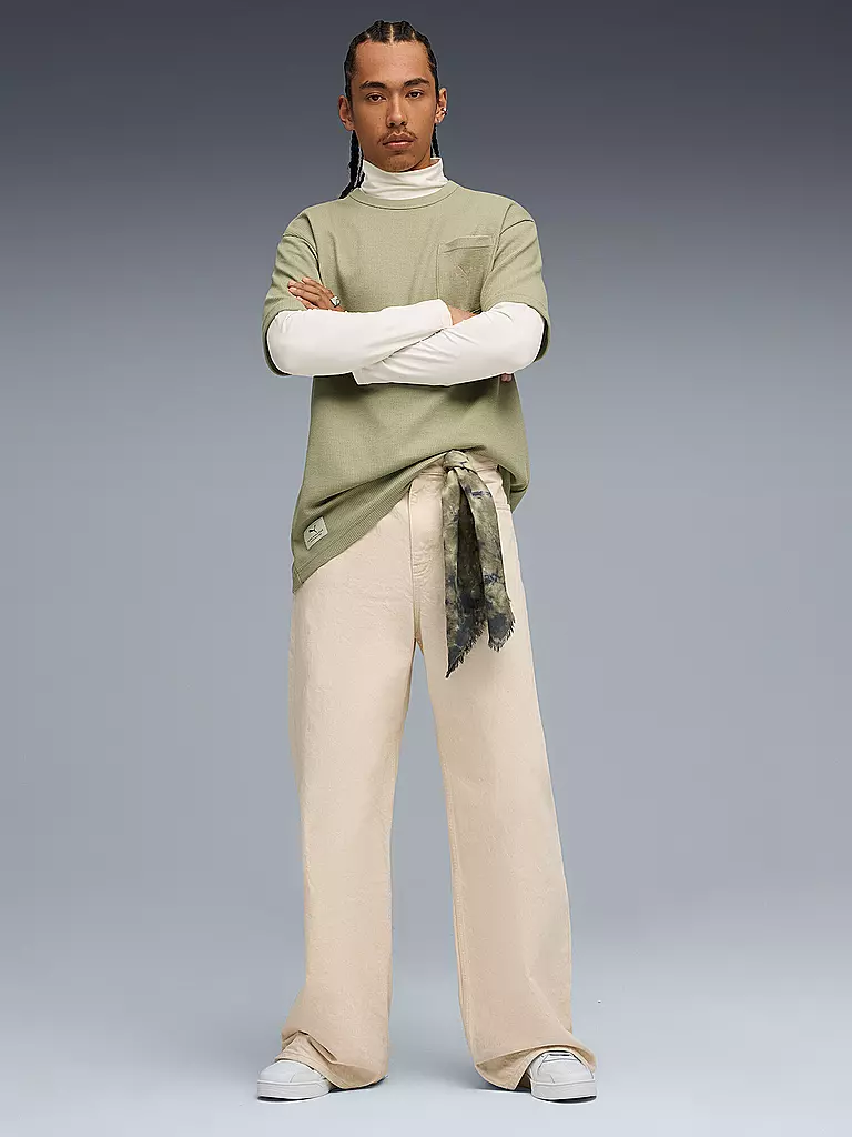 PUMA | Camiseta de hombre CLASS Relaxed Pinnacle | Verde claro