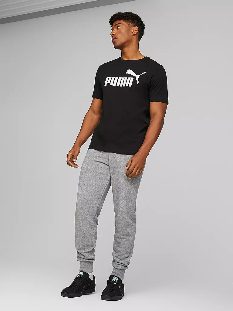 PUMA | Camiseta de hombre con logo | Negro
