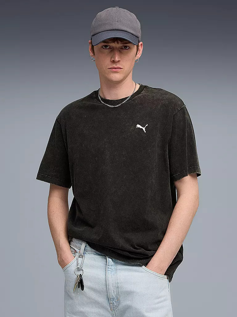 PUMA | Camiseta de hombre ESS ELEVATED Relaxed Wash |