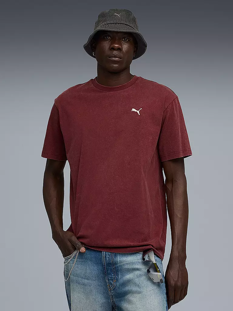 PUMA | Camiseta de hombre ESS ELEVATED Relaxed Wash |