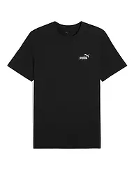 PUMA | Camiseta de hombre ESS Small No. 1 Logo | Negro