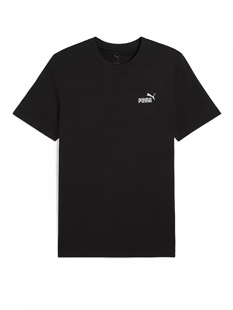 PUMA | Camiseta de hombre ESS Small No. 1 Logo | Negro