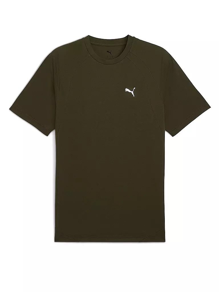 PUMA | Camiseta de hombre EVOSTRIPE | Oliva