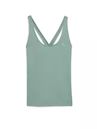 PUMA | Camiseta de yoga Move Cloudspun para mujer | Verde claro