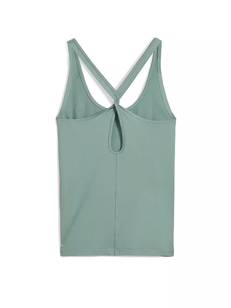 PUMA | Camiseta de yoga Move Cloudspun para mujer | Verde claro