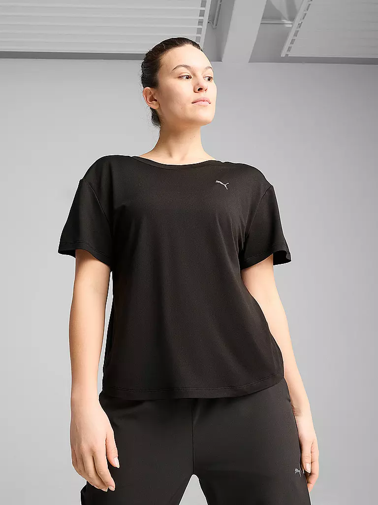 PUMA | Camiseta de yoga para mujer Cloudspun Loose |