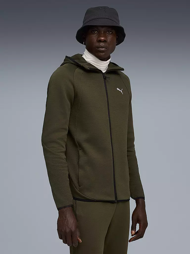 PUMA | Chaqueta con capucha para hombre EVOSTRIPE FZ |