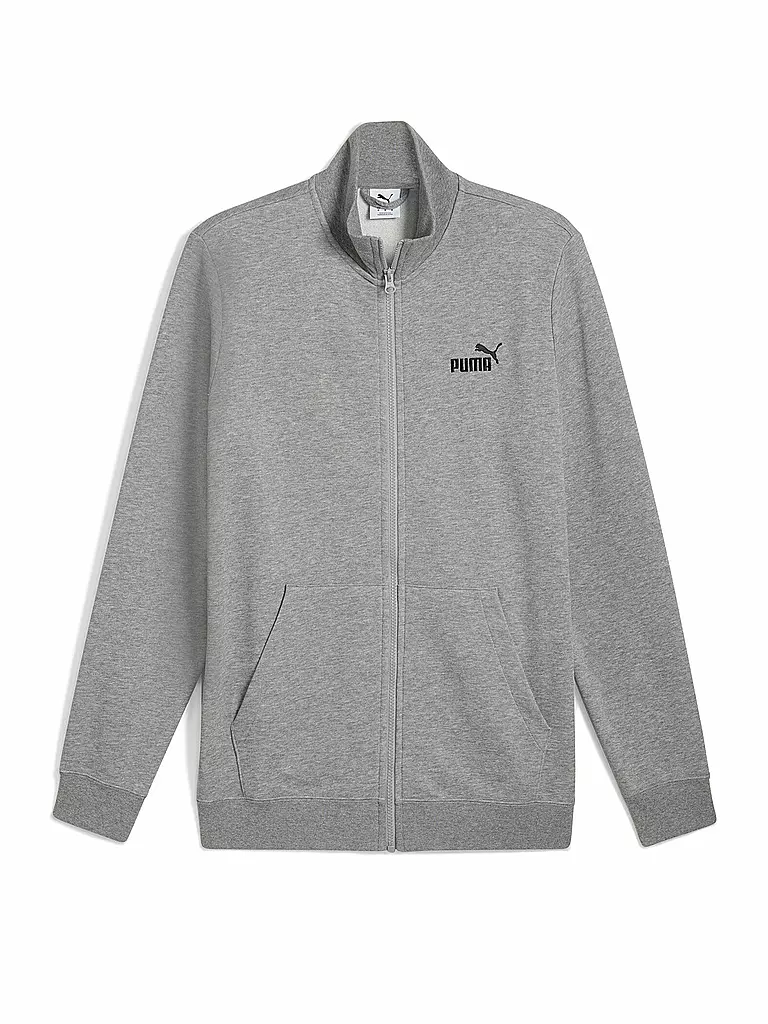 PUMA | Chaqueta de chándal con logo para hombre | Gris