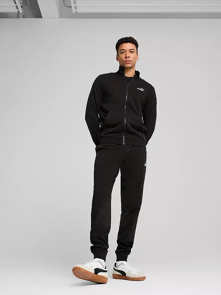 PUMA | Chaqueta de hombre Logo Track | Negro