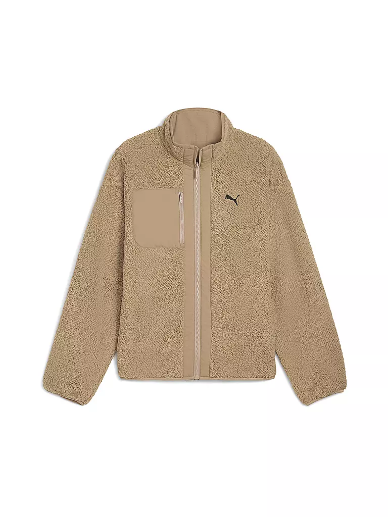 PUMA | Chaqueta de hombre Reversible Hybrid Sherpa | Camel