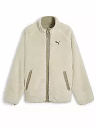 PUMA | Chaqueta de hombre reversible Sherpa | Crema