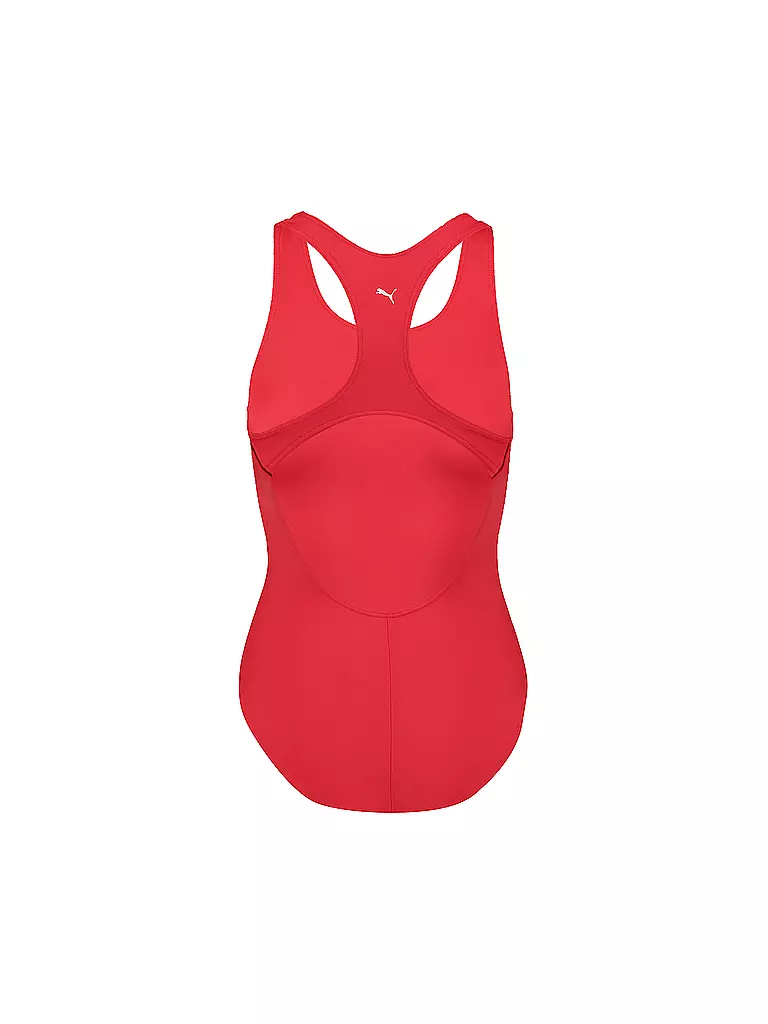 PUMA | Damen Badeanzug Racerback | Rojo