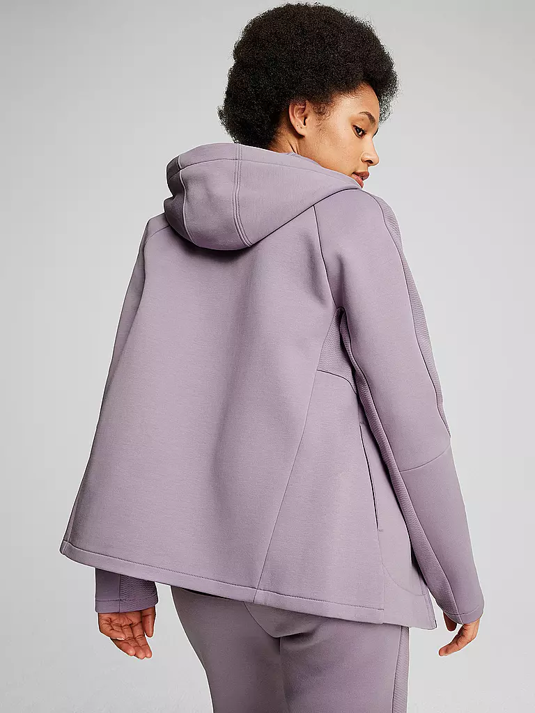 PUMA | Damen Kapuzenjacke Evostripe | Lila
