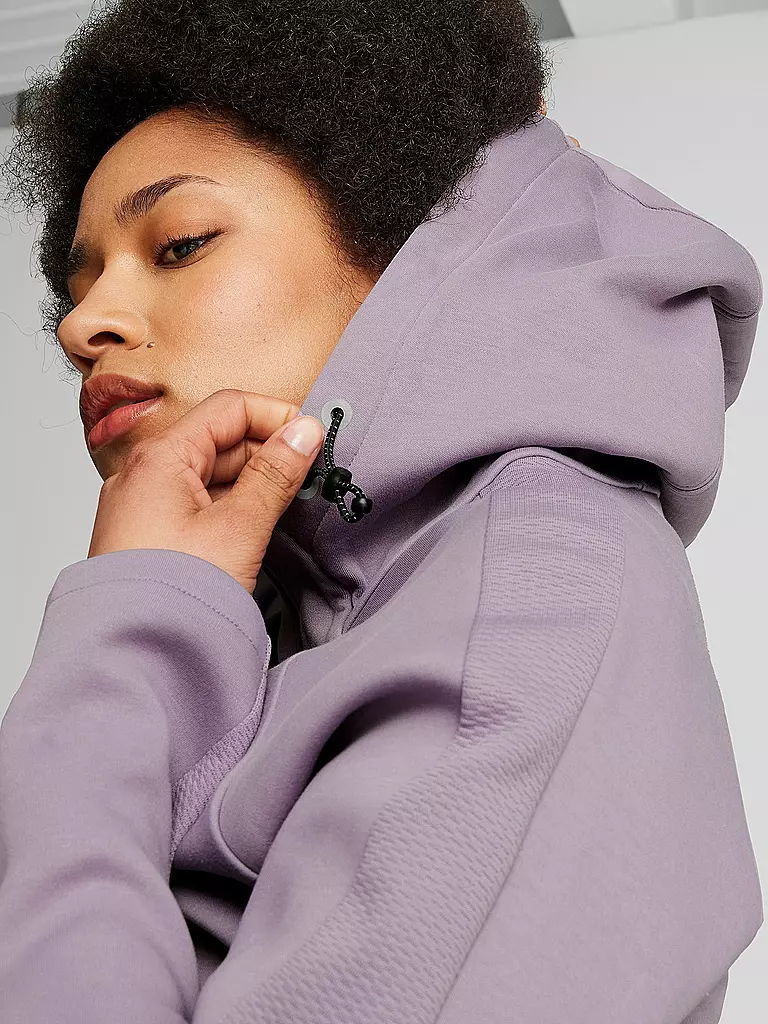 PUMA | Damen Kapuzenjacke Evostripe | Lila