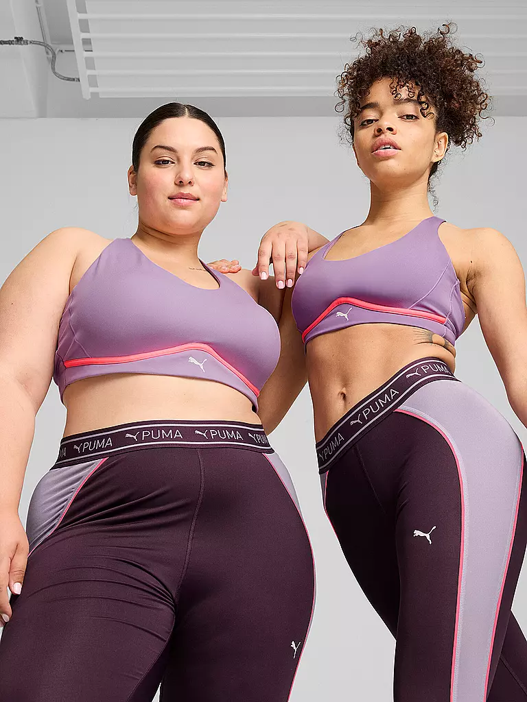 PUMA | Damen Sport-BH 4Keeps Cloudspun High Support | Lila