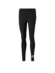PUMA | Damen Tight Essentials Metallic | Negro