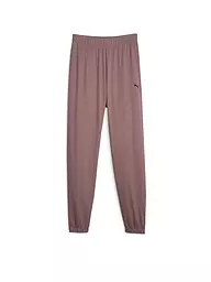 PUMA | Damen Yogahose Studio Unwind | Rojo oscuro