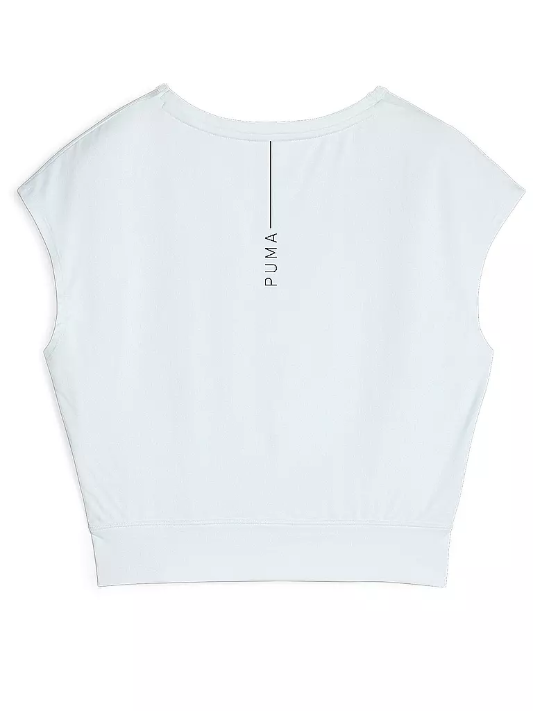 PUMA | Damen Yogashirt Studio Lite | Azul claro