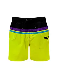 PUMA | Herren Badeshort Mid Heritage | Amarillo