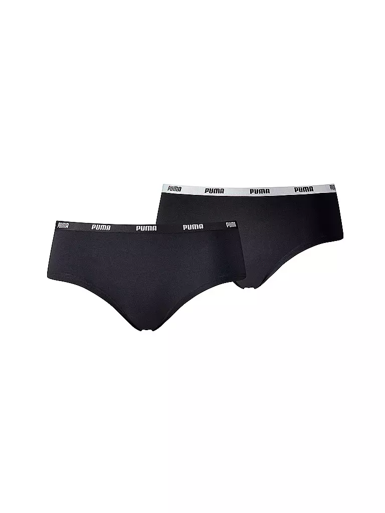 PUMA | Hipster de mujer, paquete de 2 | Negro