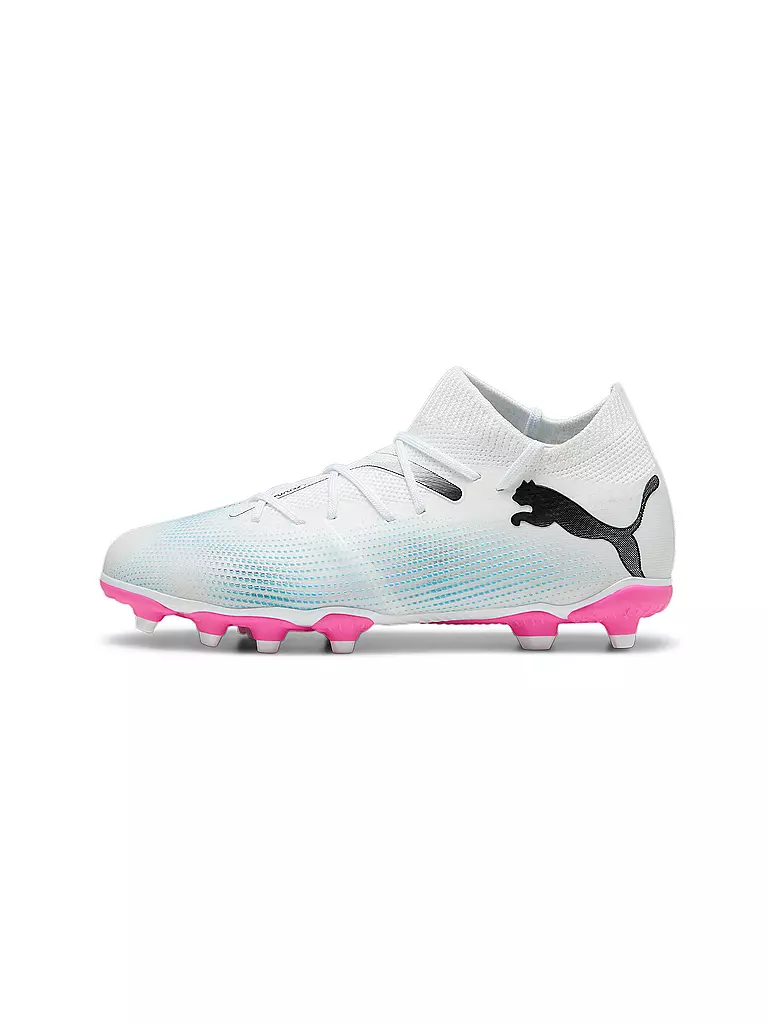 PUMA | Kinder Fußballschuhe Future 7 Match FG/AG | Blanco