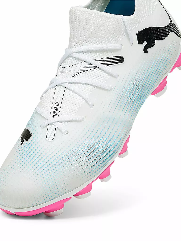 PUMA | Kinder Fußballschuhe Future 7 Match FG/AG | Blanco