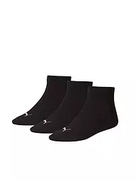 PUMA | 3er Pkg. Socken Quarter | Negro