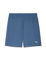 PUMA | Pantalón corto de fitness para hombre TAD FOUNDATIONS 7 WOVEN | Azul claro