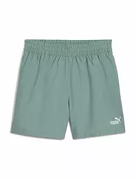 PUMA | Pantalón corto de fitness para hombre Tape Woven de 5 pulgadas | Verde claro