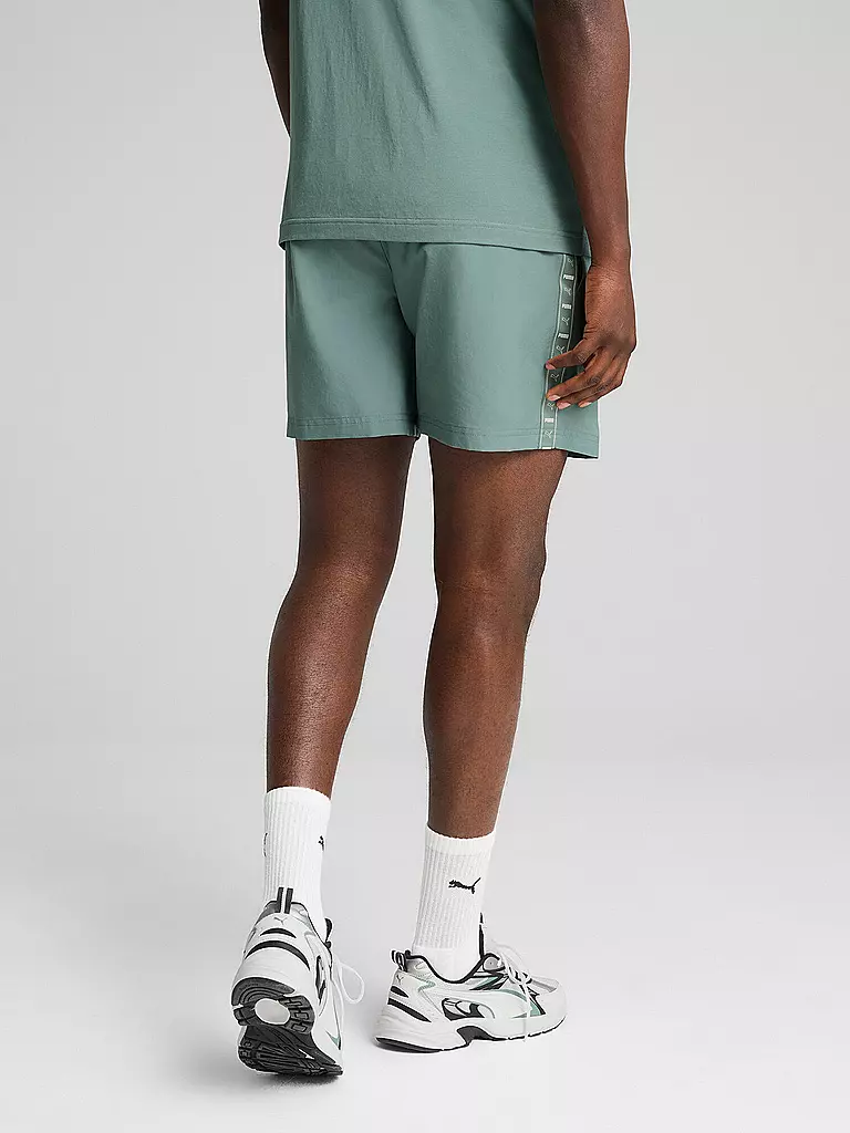 PUMA | Pantalón corto de fitness para hombre Tape Woven de 5 pulgadas |