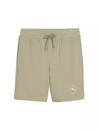 PUMA | Pantalón corto para hombre CLASS 8 Pintuck | Verde claro