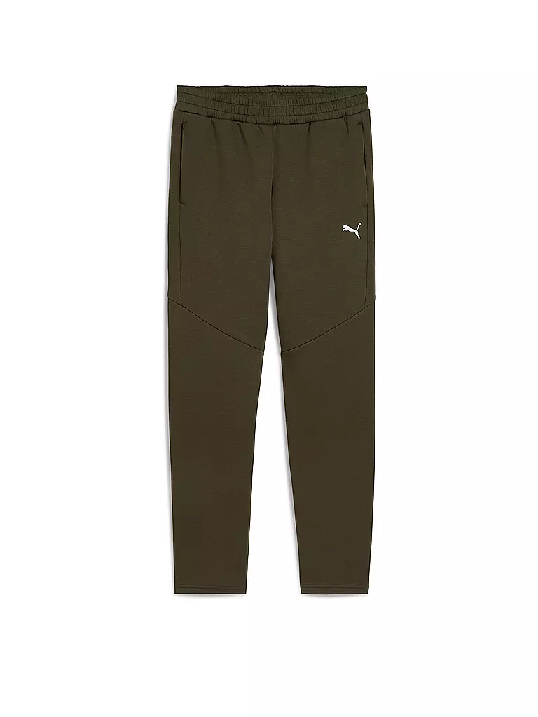 PUMA | Pantalón de chándal EVOSTRIPE para hombre | Oliva