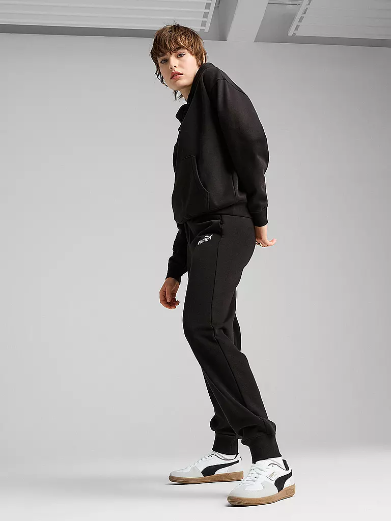 PUMA | Pantalón de chándal para mujer Comfort de talle alto | Negro