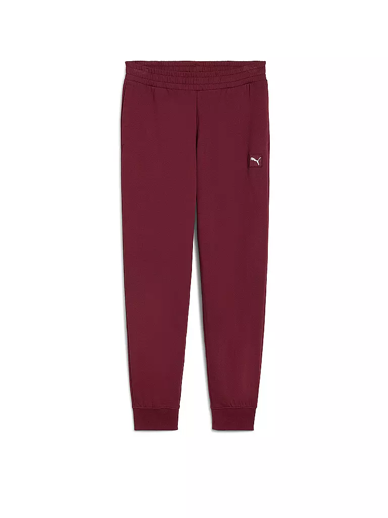 PUMA | Pantalón de chándal para mujer ESS ELEVATED | Rojo oscuro
