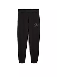 PUMA | Pantalón de chándal para mujer ESS SCRIPT Comfort | Negro