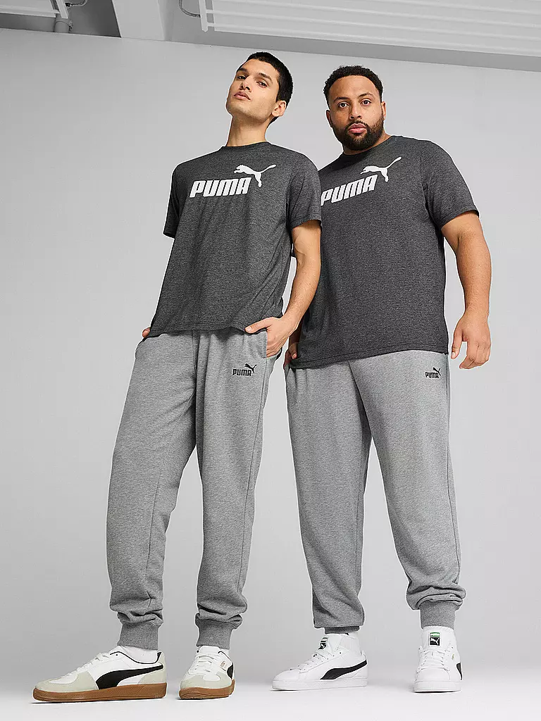 PUMA | Pantalones de chándal con logo para hombre | Gris