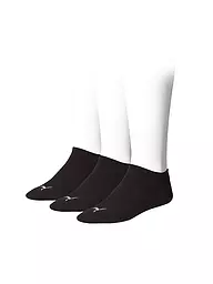 PUMA | Paquete de 3 calcetines invisibles para zapatillas | Negro