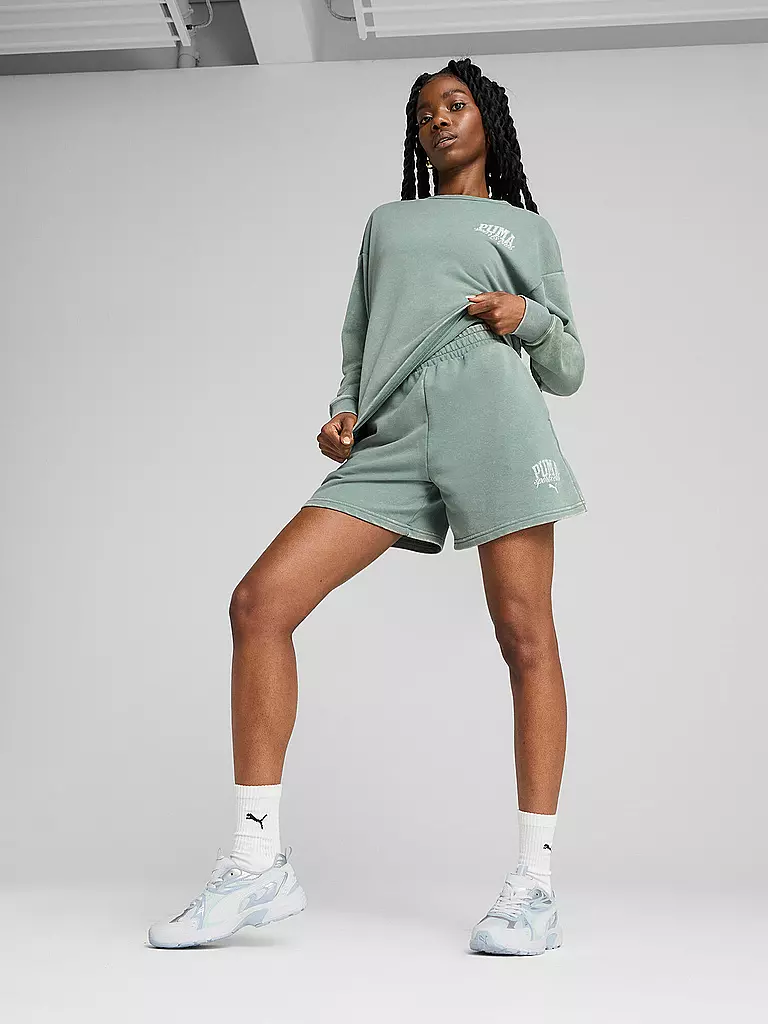 PUMA | Suéter de mujer Class Comfort | Verde claro