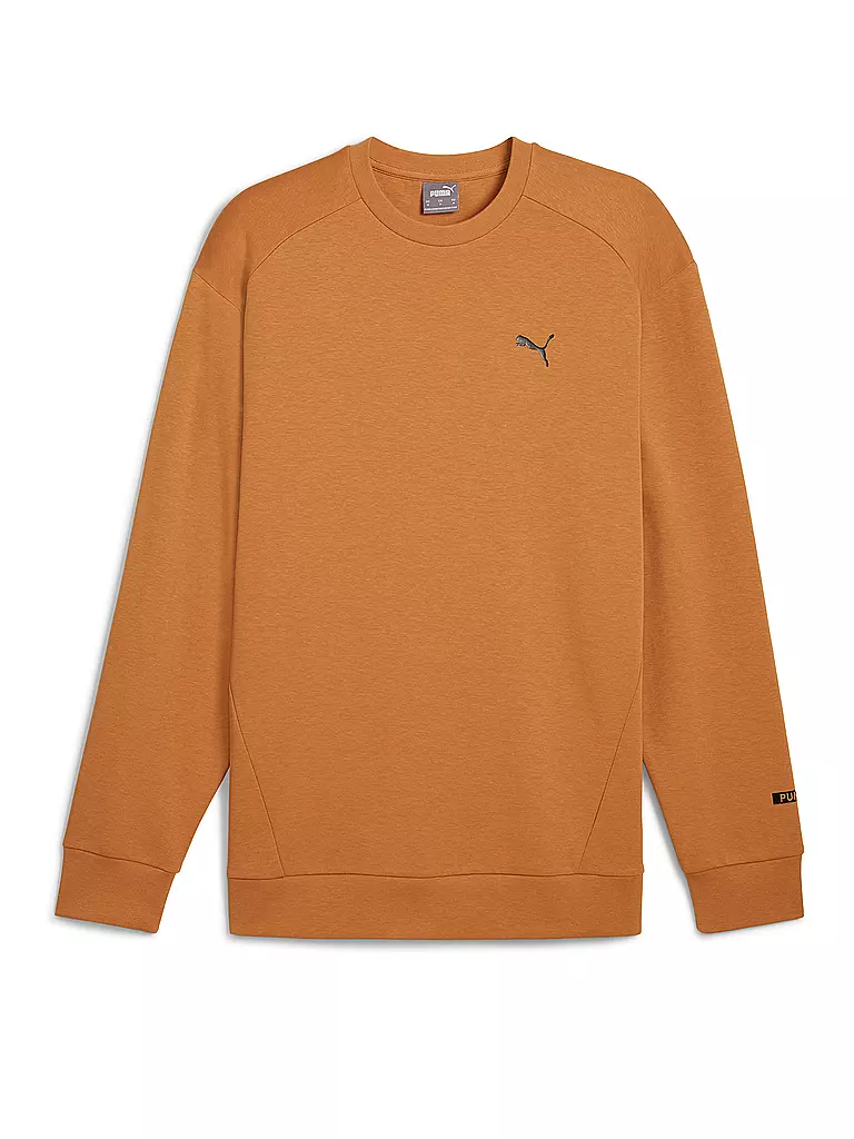PUMA | Suéter RAD/CAL Crew para hombre | Mostaza