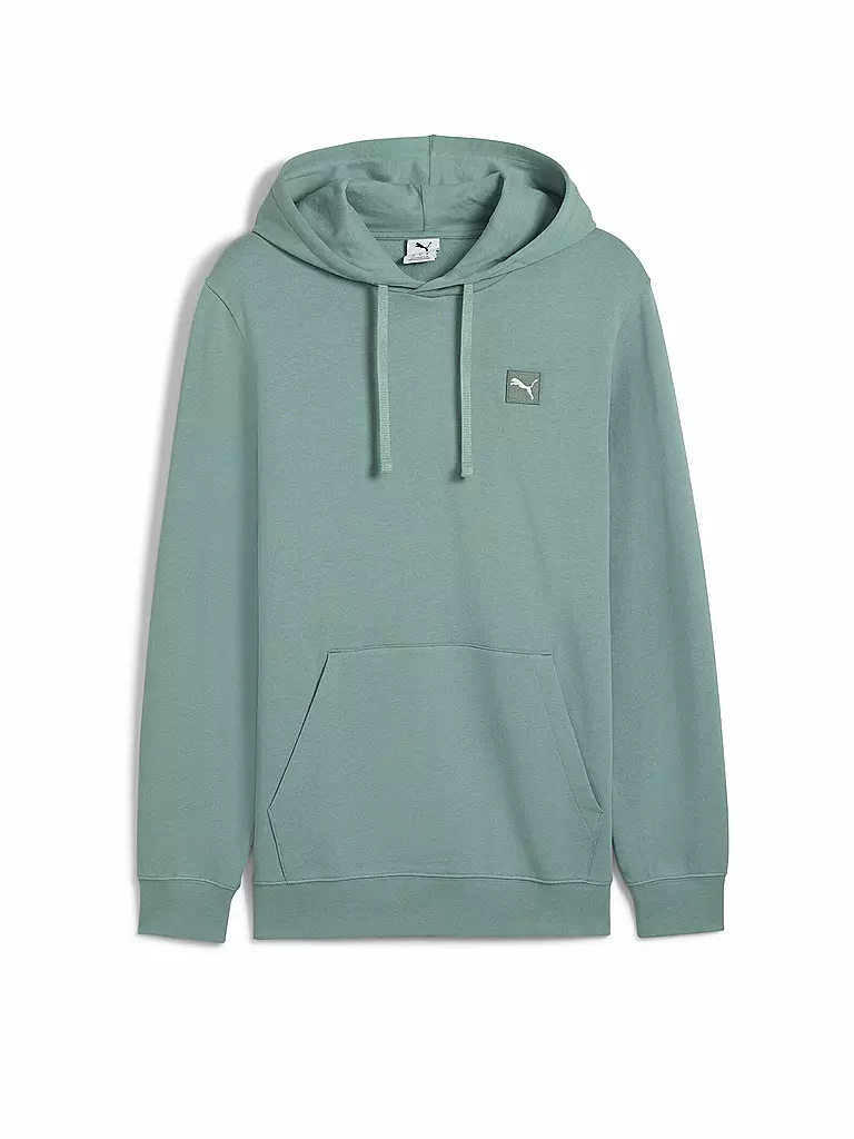 PUMA | Sudadera con capucha Elevated para hombre | Verde claro