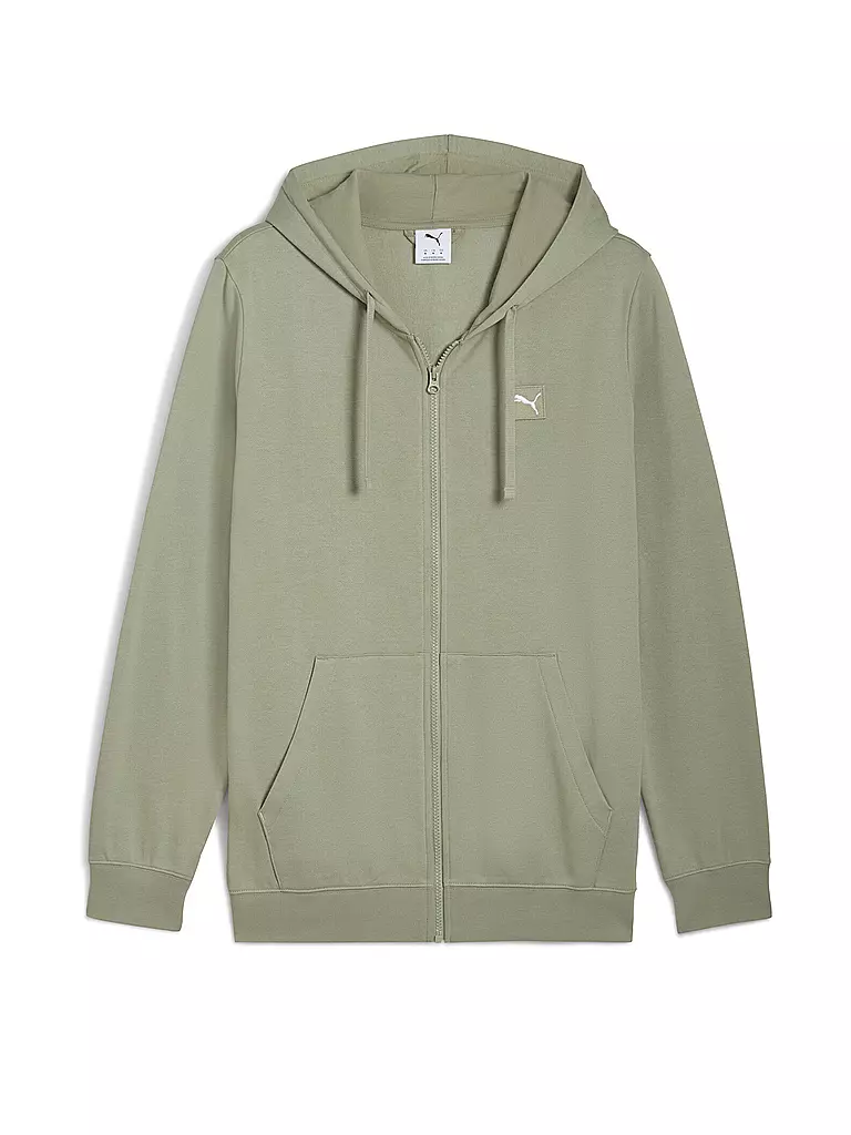 PUMA | Sudadera con capucha para hombre ESS ELEVATED | Verde claro