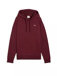 PUMA | Sudadera con capucha para mujer Elevated Comfort | Rojo oscuro