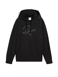 PUMA | Sudadera con capucha para mujer Script Comfort | Negro